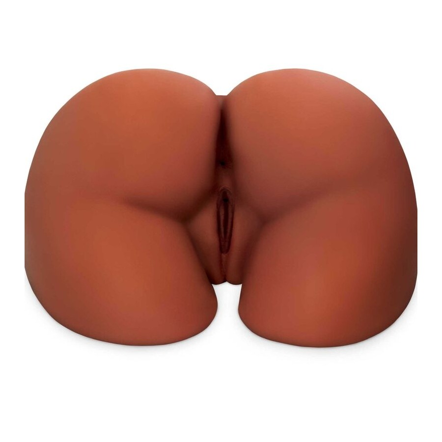 PDX PLUS - PERFECT ASS XL DOUBLE ENTRY BROWN MASTURBATOR